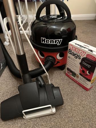 Image 1 of Henry Vacuum Cleaner HVR160-11 (99% New) with Filter Bags x5