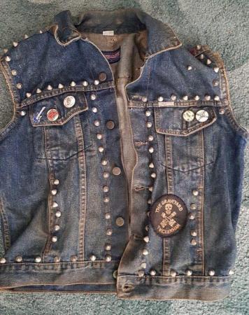 Image 1 of Vintage Rock and Roll Jean Jacket - CHATHAM COLLECTION ONLY