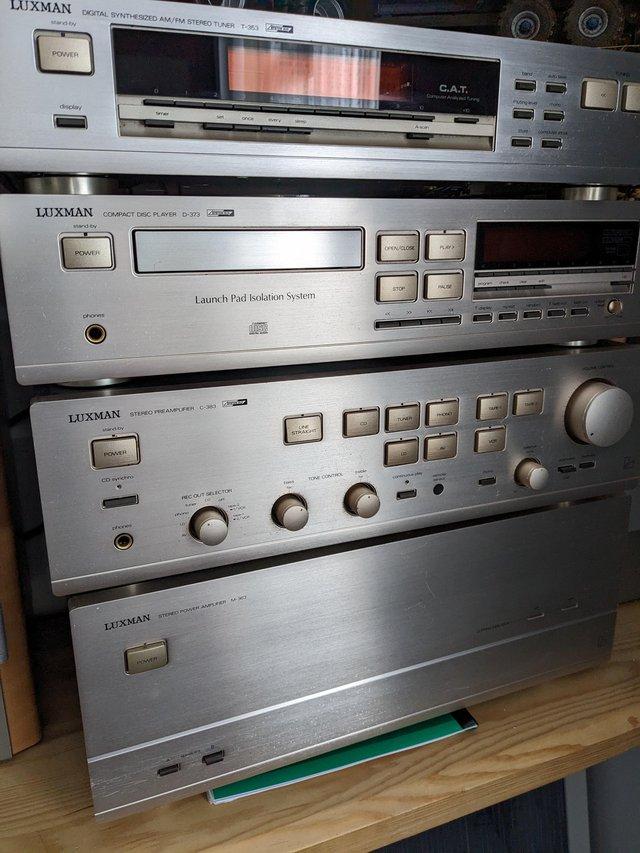 Preview of the first image of Luxman 1980s stack system.