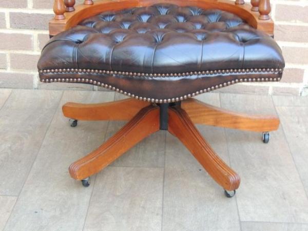 Image 11 of Chesterfield Captains Vintage Chair (UK Delivery)