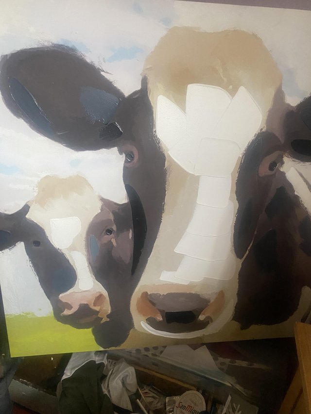 Preview of the first image of Next cow art got sale great condition.