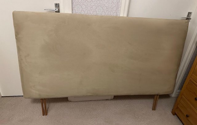 Preview of the first image of King Size Suede Effect Head Board.