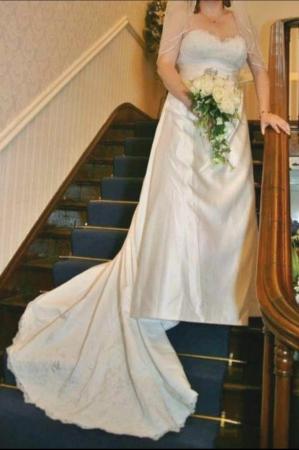 Image 8 of BHS Wedding dress size 14