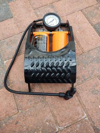 Image 1 of RAC DOUBLE-BARREL FOOT PUMP BOX INCLUDED