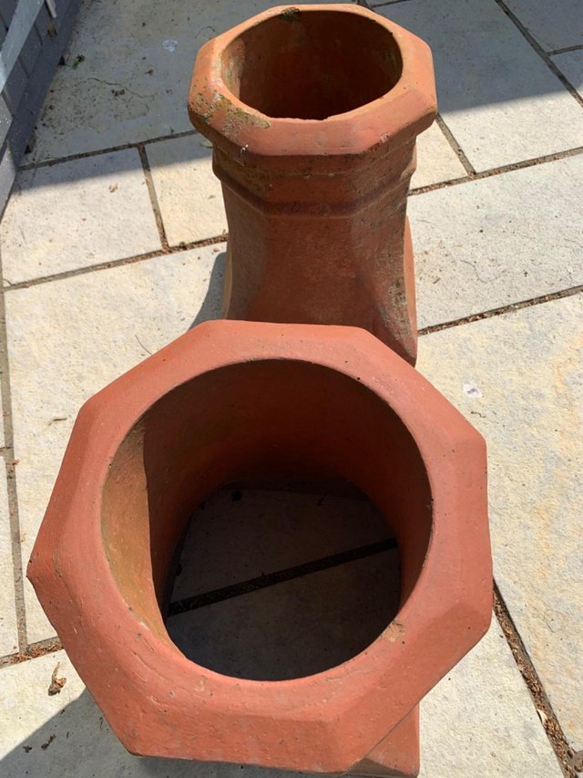 Preview of the first image of 2 Chimney Pots for the Garden.