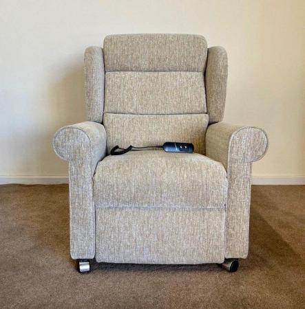 Image 5 of LUXURY ELECTRIC RISER RECLINER CHAIR RENT FROM £10 PW