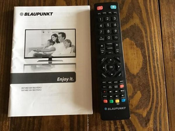 Image 3 of Blaupunkt 40” colour TV with remote control