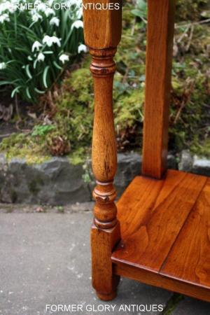 Image 55 of SOLID OAK HALL LAMP PHONE TABLE SIDEBOARD DRESSER BASE STAND