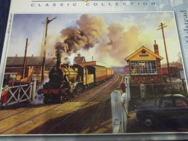 Image 1 of STEAMTRAIN HALSTEAD King 1000 piece jigsaw puzzle