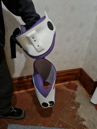 Image 3 of Surgical hip abduction brace suitable for total hip replacem