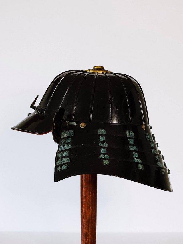 Preview of the first image of Antique Japanese helmet ( kabuto).