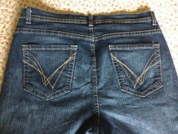 Image 8 of Vintage 90s M&S 14L Indigo Jeans