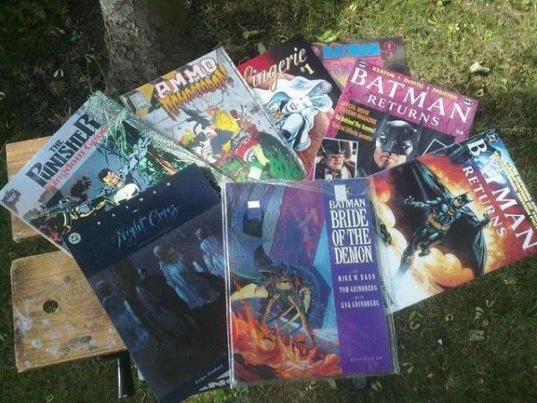 Image 1 of Job lot of Batman Graphic Novels, Punisher mags ALL MUST GO