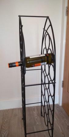Image 2 of Wine Rack Holds 18 Bottles Mint Condition