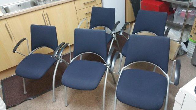 Image 1 of Verco Stackable office/meeting/boardroom/conference chairs