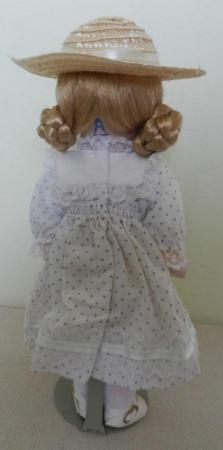 Image 2 of Vintage Alberon Collector's Porcelain Doll With Stand & Box