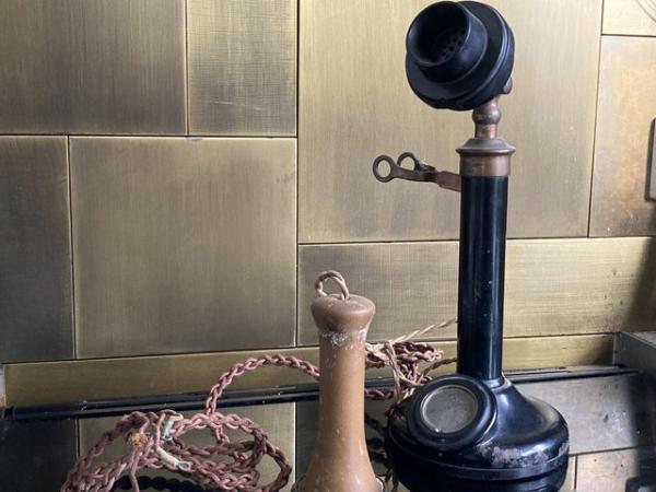 Image 2 of Antique GPO Candlestick Telephone Model 150