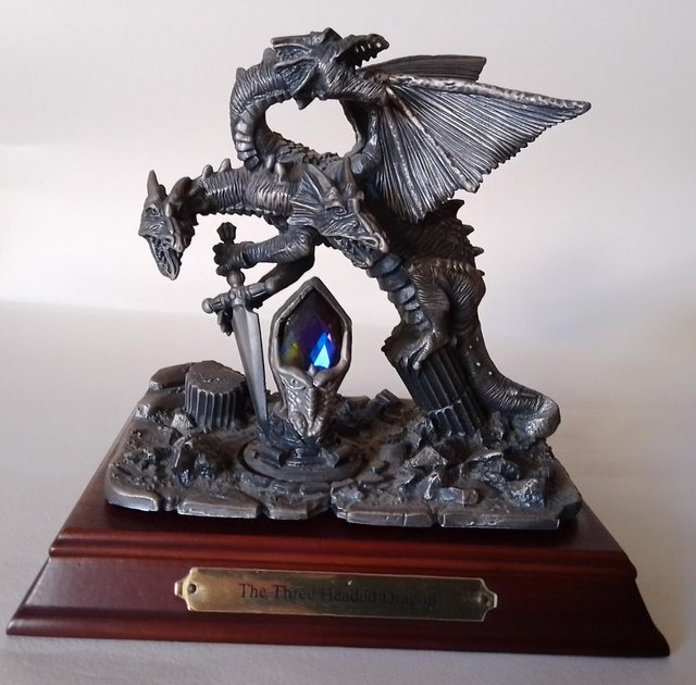 Preview of the first image of THREE HEADED DRAGON - Collectors item..