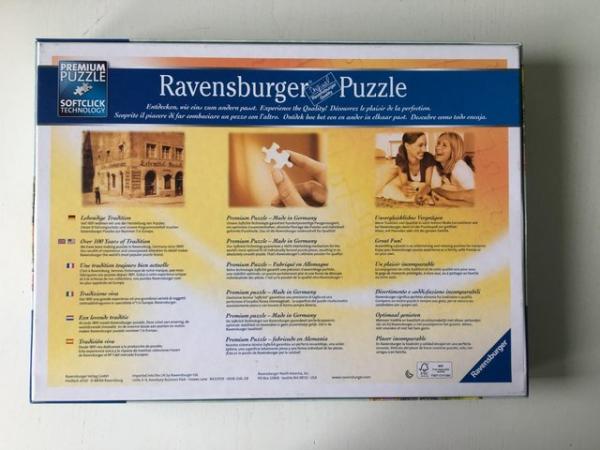 Image 2 of Ravensburger 1000 pice jigsaw titled Bakers Cottage.