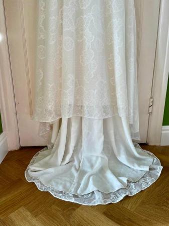 Image 7 of Whistles Maria Halterneck Lace Ivory White Wedding Dress