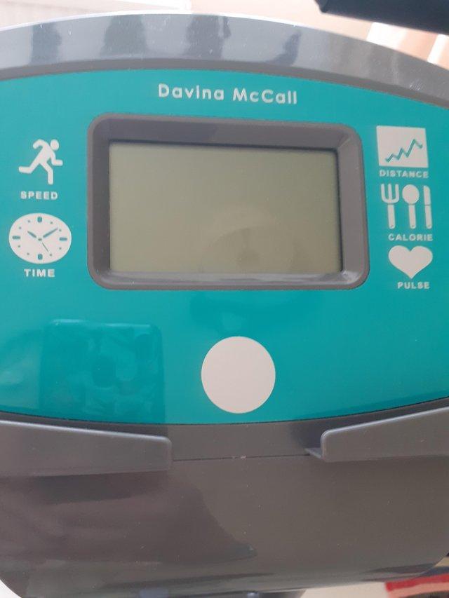 Preview of the first image of As New Davina Folding Magnetic Exercise Bike.