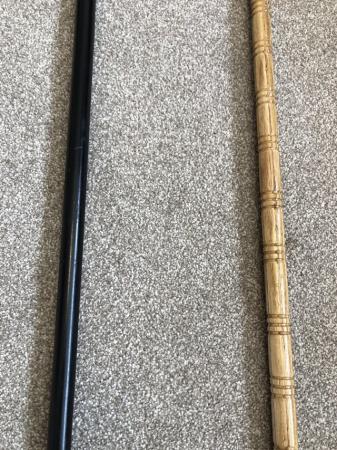 Image 3 of Two wooden walking sticks