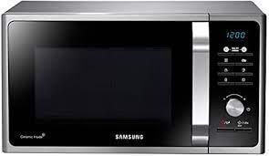 Preview of the first image of SAMSUNG 23L-800W SOLO BLACK MICROWAVE-6 POWER LEVELS-FAB**.