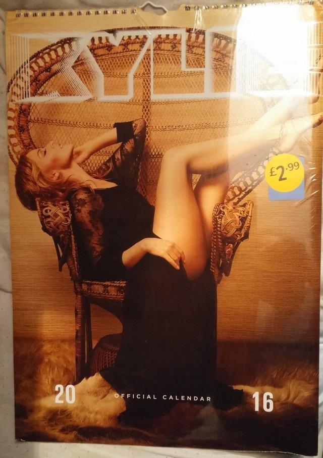Preview of the first image of Kylie Minogue 2016 Calendar in excellent condition.