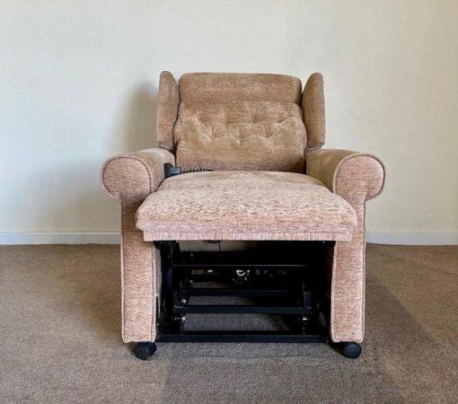 Image 6 of LUXURY ELECTRIC RISER RECLINER PINK CHAIR ~ CAN DELIVER