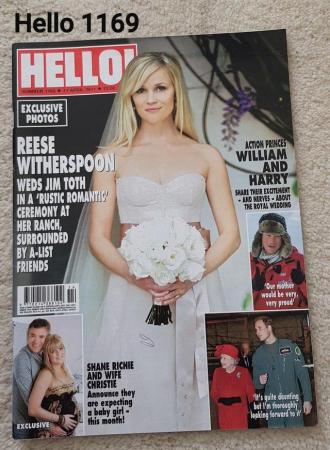 Image 1 of Hello Magazine 1169 - Reese Witherspoon Weds Jim Toth
