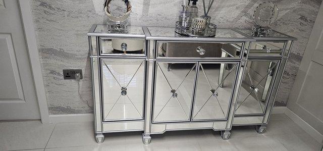 Image 2 of My home rocks mirrored sideboard