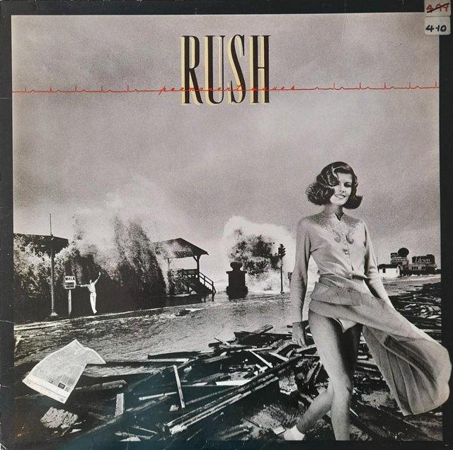 Preview of the first image of RUSH Permanent Waves 1980 UK 1st LP + Price Label. EX+/VG+.