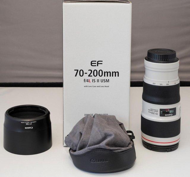 Preview of the first image of Canon EF 70-200L f4 IS mk2 (mkll) lens.