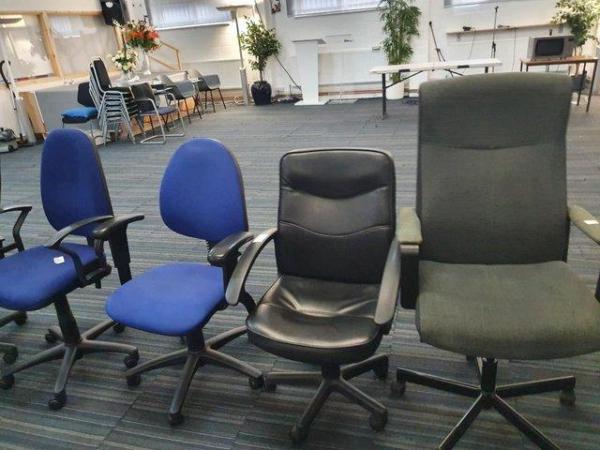 Image 1 of SALE IN CROYDON! OFFICE CHAIRS PRICES VARY SWIVEL CHAIR