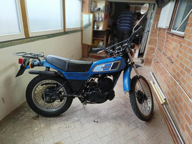 Preview of the first image of CLASSIC YAMAHA  1977 ALL ORIGINAL.