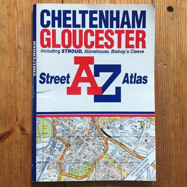Preview of the first image of 1995 A-Z Cheltenham,Gloucester inc Stroud,S/house, Bishops C.