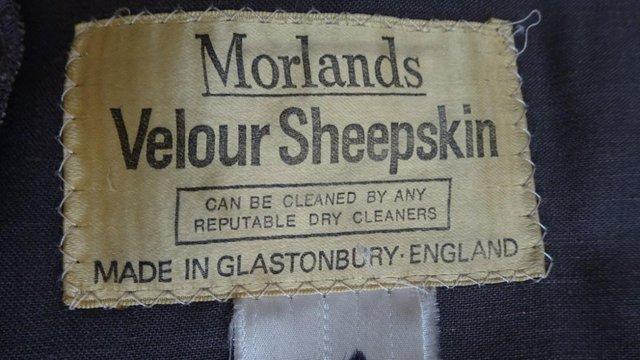 Image 2 of Genuine Sheepskin Mans Coat. By Morlands of England.