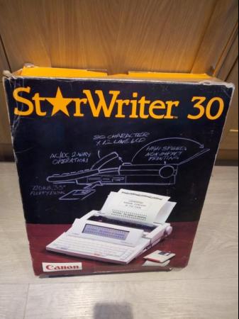 Image 3 of Canon Starwriter 30 Word Processor