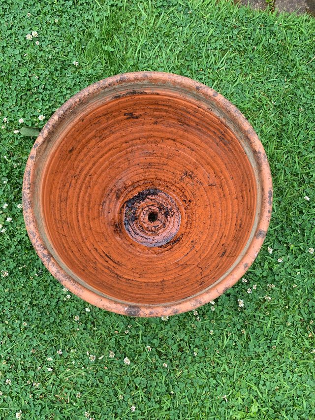 Preview of the first image of Charming vintage terracotta plant pot.