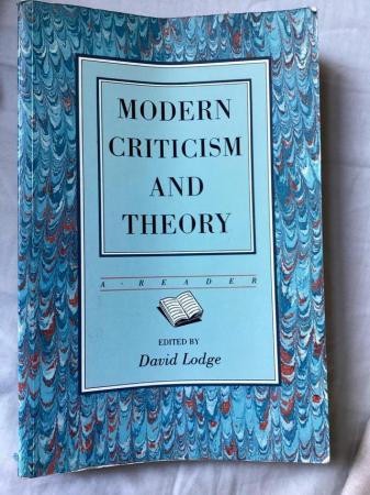 Image 2 of Modern Criticism & Theory ed. by David Lodge