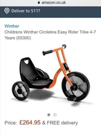 Image 3 of Childrens Winther Trike REDUCED £50