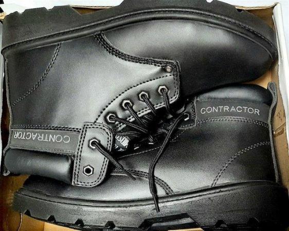 Image 6 of UNUSED CONTRACTOR HD WORK BOOTS size 9