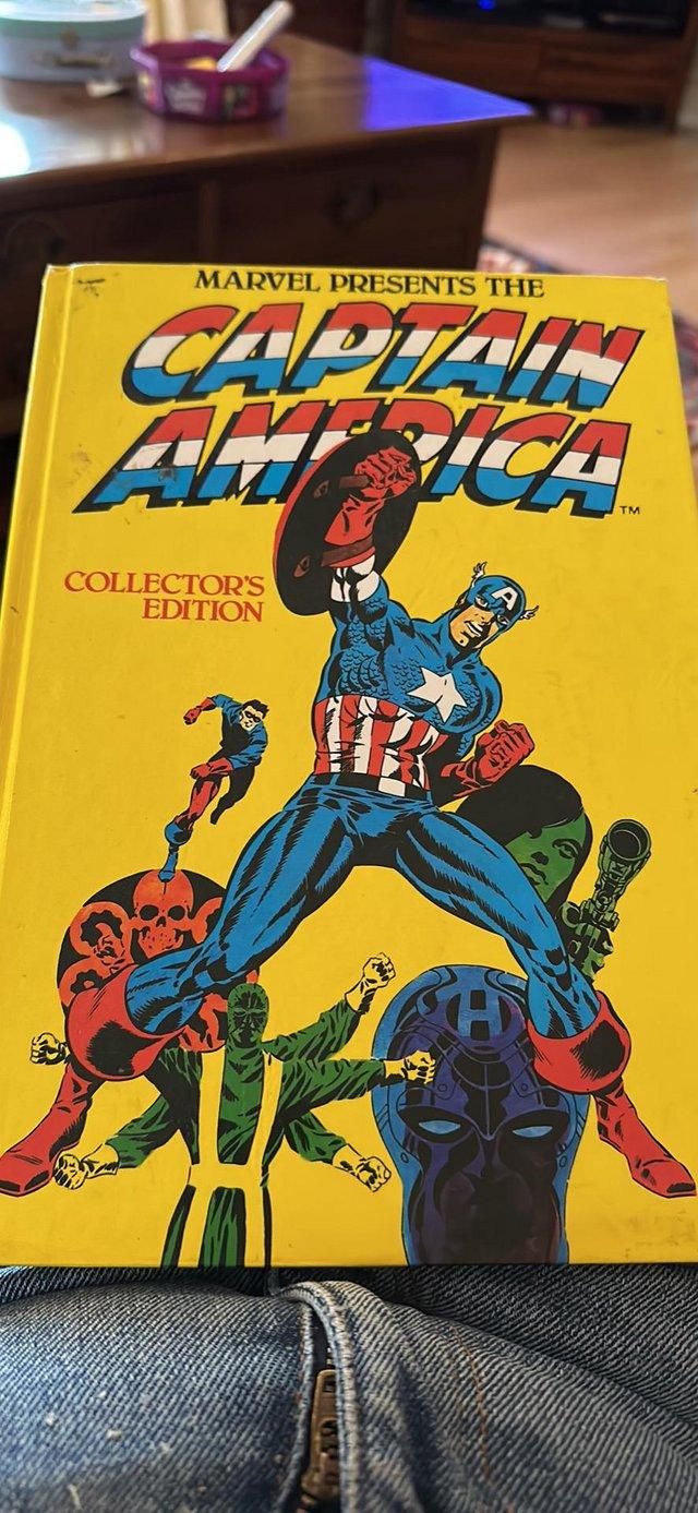 Preview of the first image of Marvel ‘Captain America’ collector’s edition annual.
