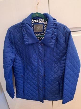 Image 2 of Ladies blue jacket in blue size small