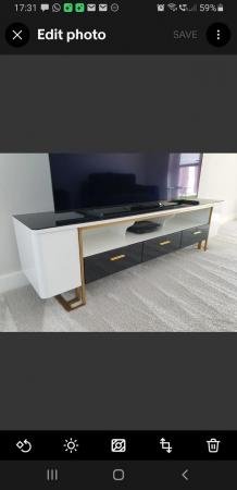 Image 3 of 71" Brand New TV Stand by Homary Modern Contemporary