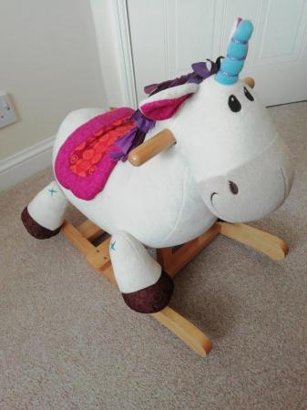Image 2 of B Toys Dilly Dally Rocking Unicorn