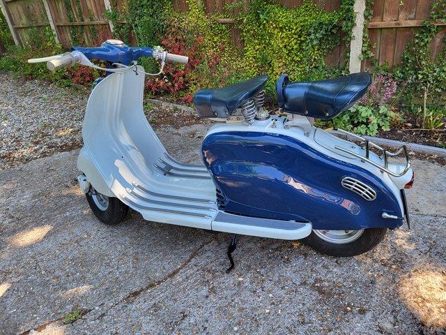 Preview of the first image of 1957 Lambretta LD150 Completely restored.