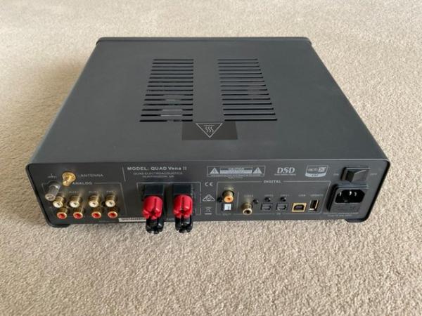 Image 3 of QUAD Vena II Integrated amp with DAC, MM phono, Apt X
