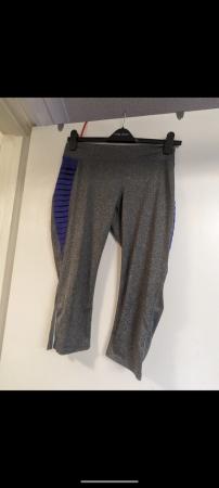 Image 2 of Workout trousers and short sleeves jumper size 12/M