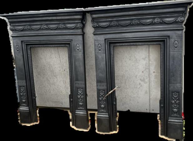 Image 1 of Antique black fireplaces